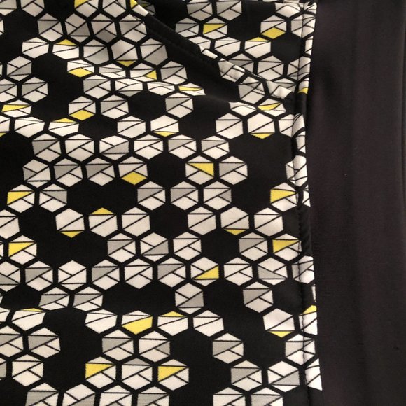 Callaway skort geometric print black and white, L - Picture 2 of 7